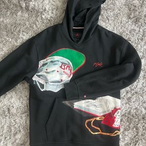 Jordan flight artists hoodie size large